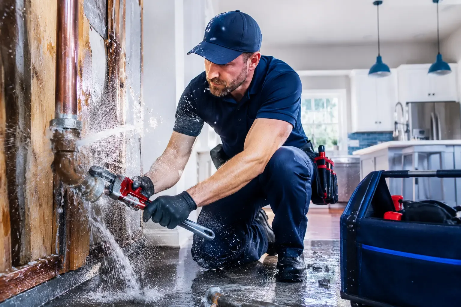 Local emergency pipe repair professionals in Franklinville, NC
